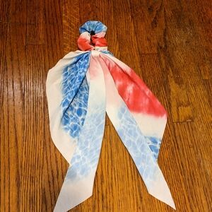 Colorful Tie-Dye Hair Scrunchie